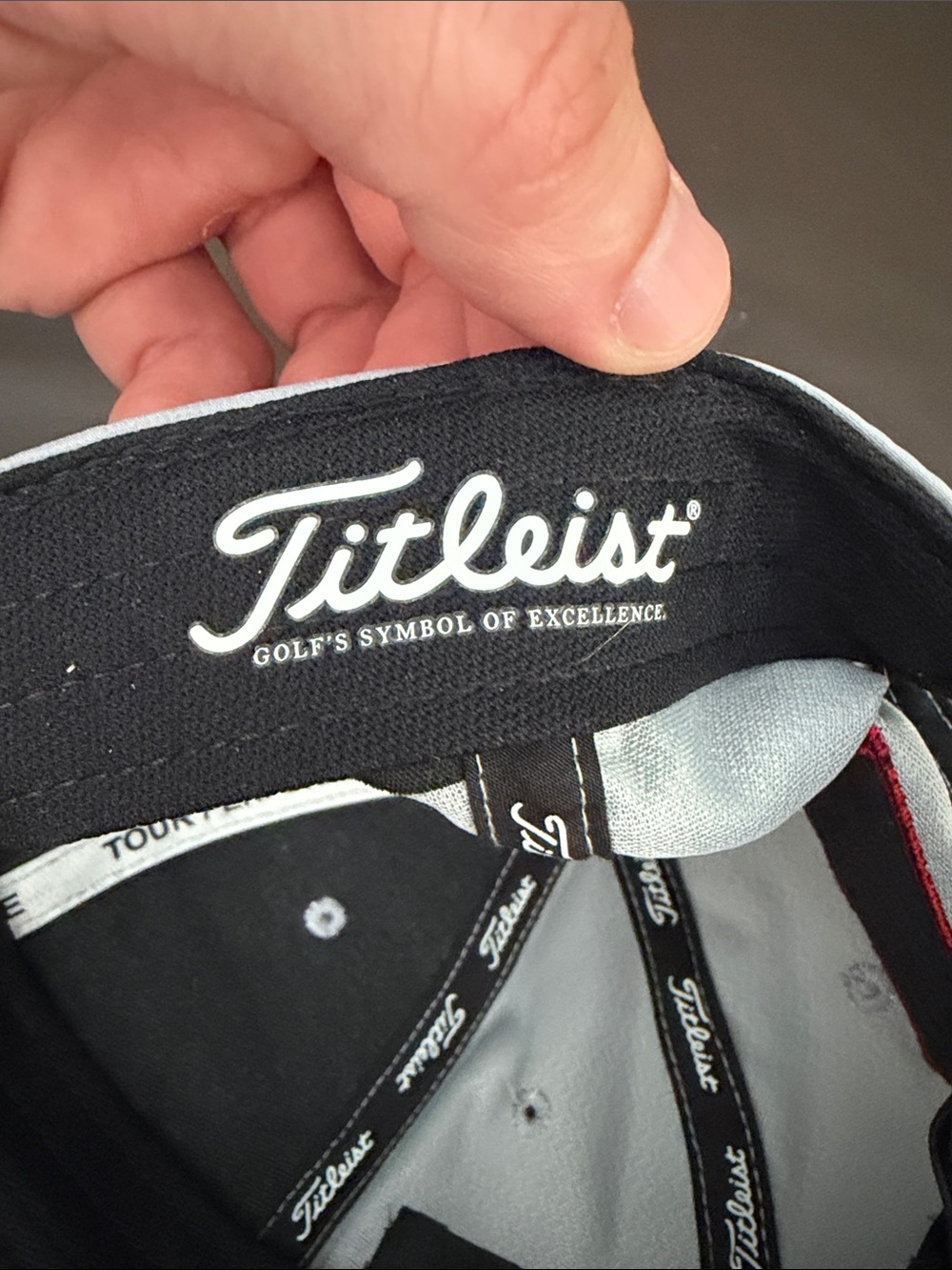 Titleist Performance Hat with Blue Script Logo - Picture 7 of 9